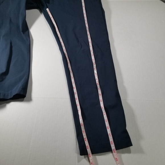 Lululemon Commission Pants Men's Size 34x30 Navy Blue Warpstreme Fabric - Picture 8 of 9